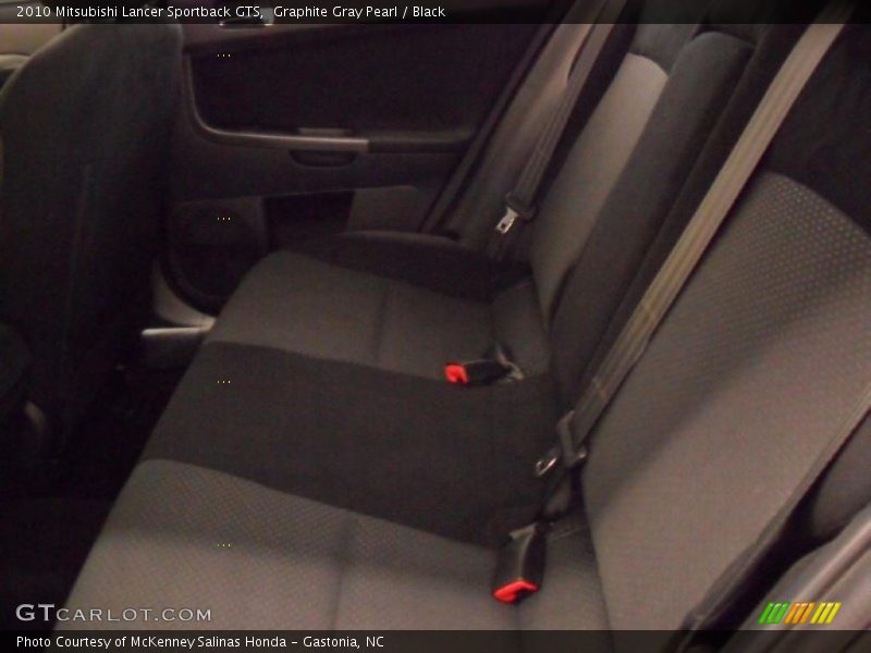 Graphite Gray Pearl / Black 2010 Mitsubishi Lancer Sportback GTS