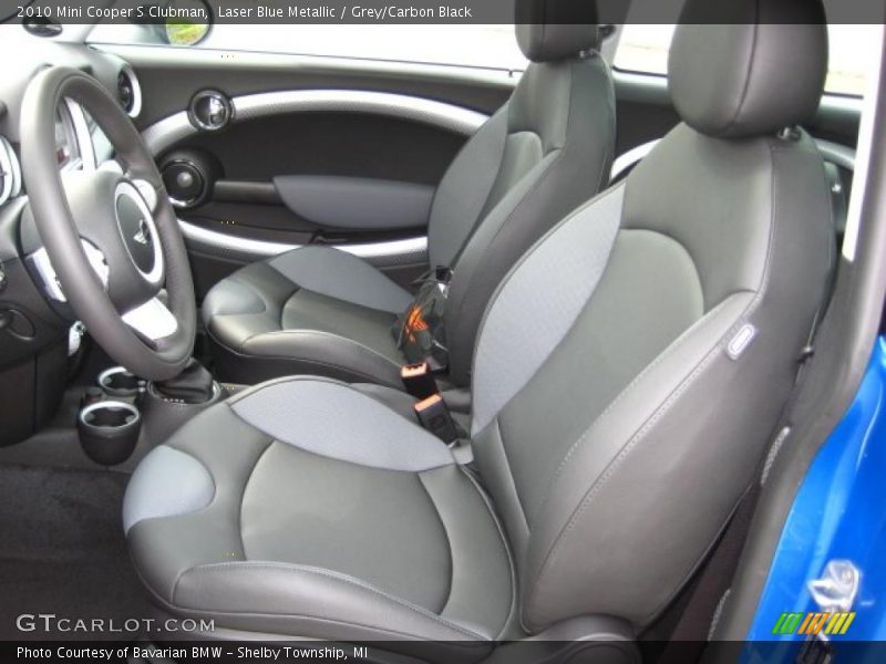 Laser Blue Metallic / Grey/Carbon Black 2010 Mini Cooper S Clubman