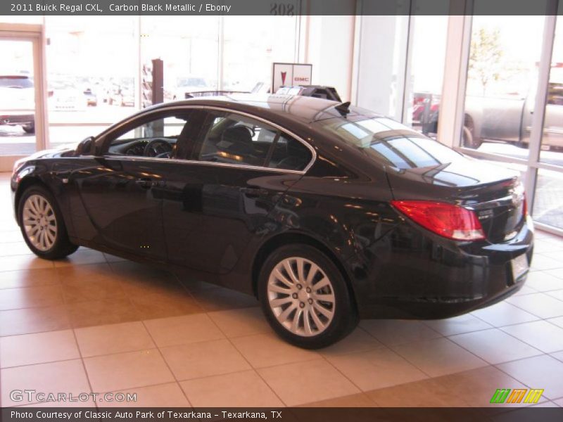 Carbon Black Metallic / Ebony 2011 Buick Regal CXL