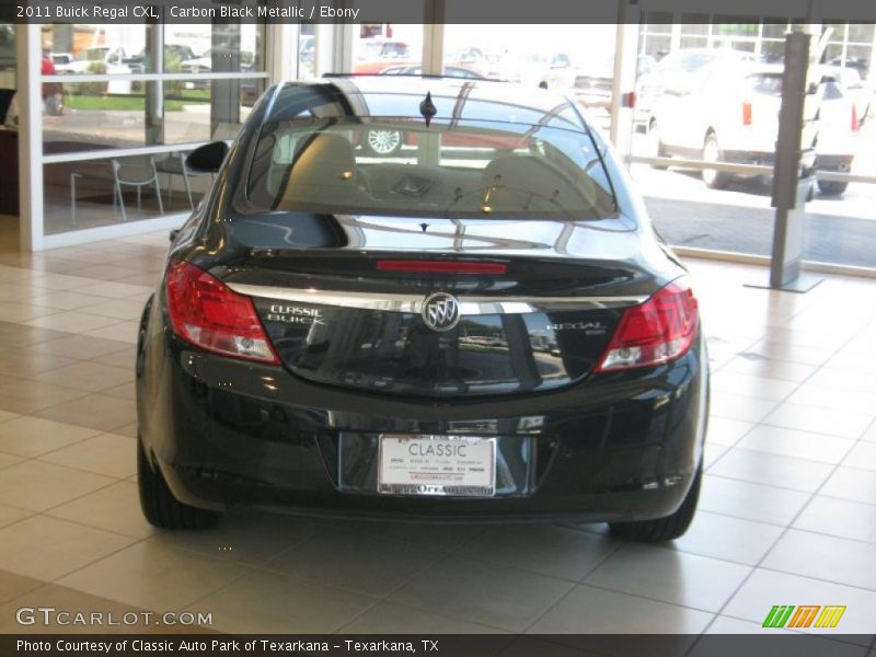 Carbon Black Metallic / Ebony 2011 Buick Regal CXL