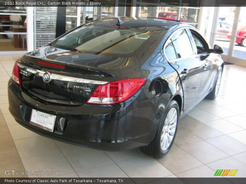 Carbon Black Metallic / Ebony 2011 Buick Regal CXL