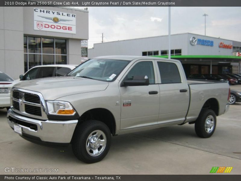 Light Graystone Pearl / Dark Slate/Medium Graystone 2010 Dodge Ram 2500 ST Crew Cab 4x4