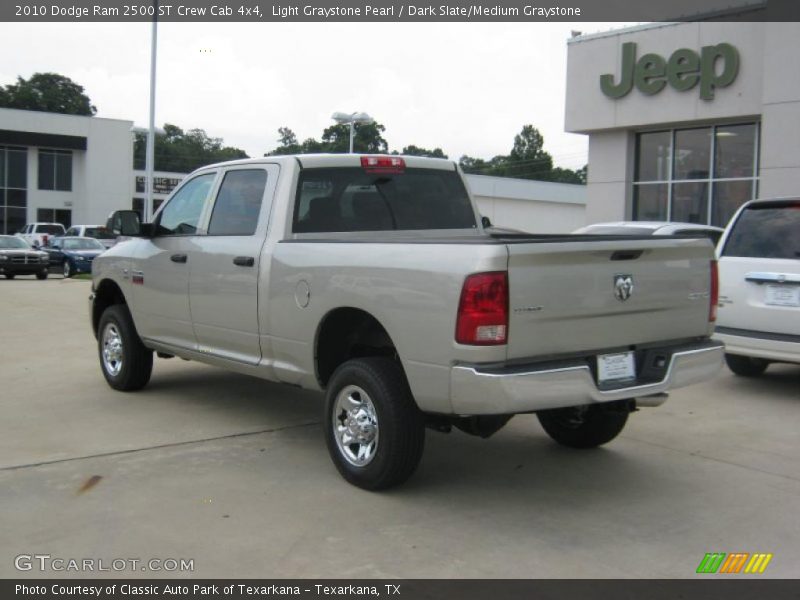 Light Graystone Pearl / Dark Slate/Medium Graystone 2010 Dodge Ram 2500 ST Crew Cab 4x4