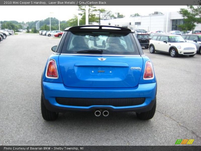 Laser Blue Metallic / Grey/Carbon Black 2010 Mini Cooper S Hardtop