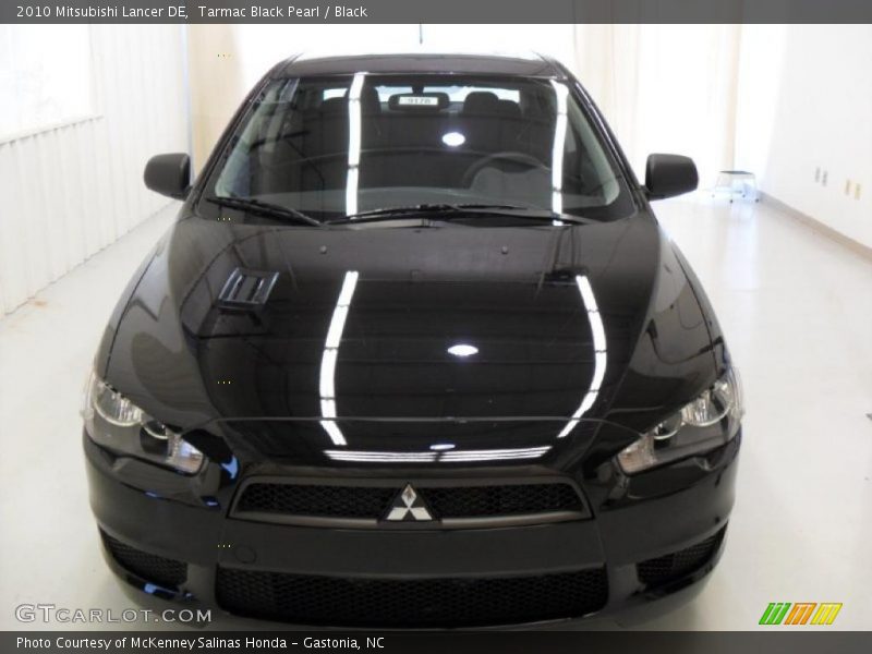 Tarmac Black Pearl / Black 2010 Mitsubishi Lancer DE