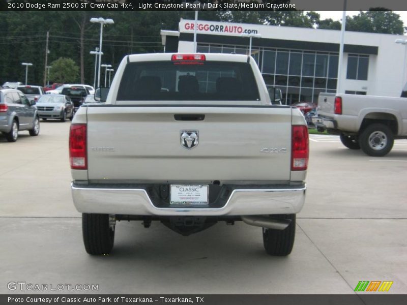 Light Graystone Pearl / Dark Slate/Medium Graystone 2010 Dodge Ram 2500 ST Crew Cab 4x4