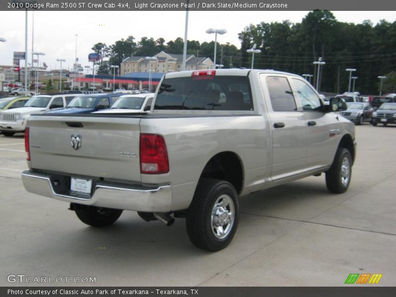 Light Graystone Pearl / Dark Slate/Medium Graystone 2010 Dodge Ram 2500 ST Crew Cab 4x4