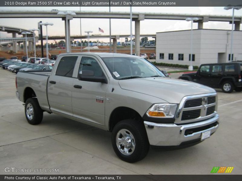 Light Graystone Pearl / Dark Slate/Medium Graystone 2010 Dodge Ram 2500 ST Crew Cab 4x4