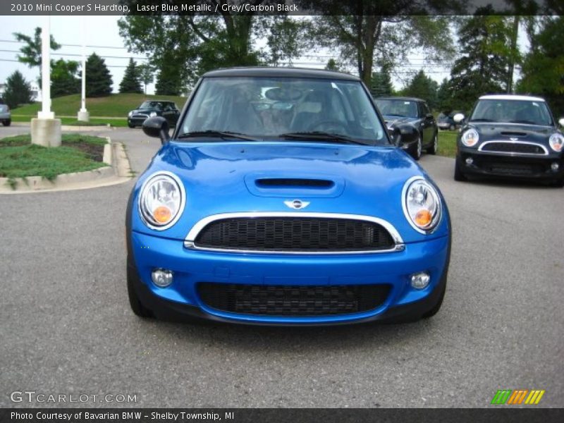 Laser Blue Metallic / Grey/Carbon Black 2010 Mini Cooper S Hardtop