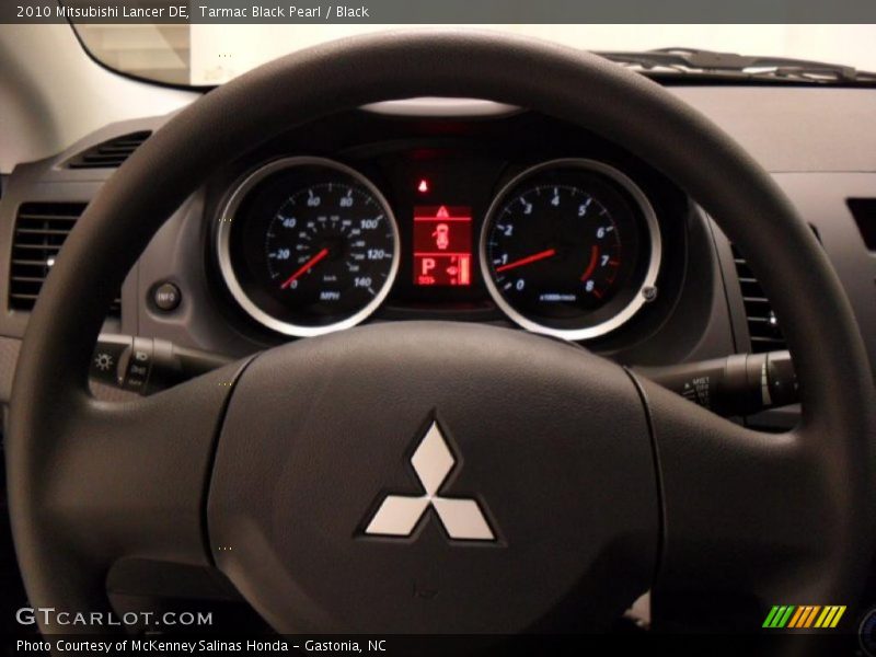Tarmac Black Pearl / Black 2010 Mitsubishi Lancer DE