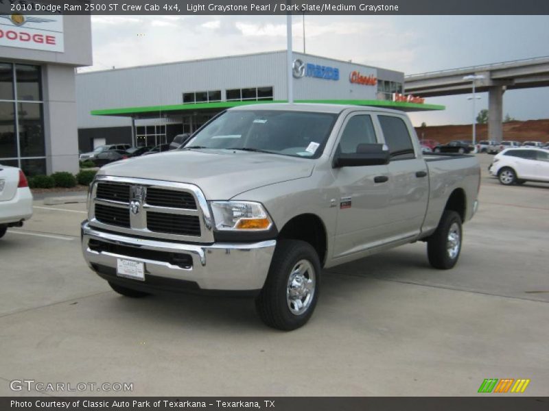 Light Graystone Pearl / Dark Slate/Medium Graystone 2010 Dodge Ram 2500 ST Crew Cab 4x4