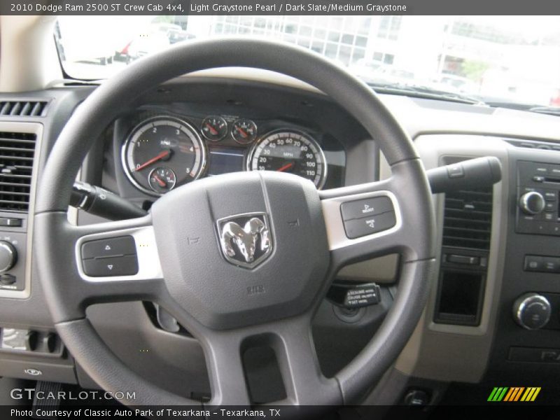 Light Graystone Pearl / Dark Slate/Medium Graystone 2010 Dodge Ram 2500 ST Crew Cab 4x4
