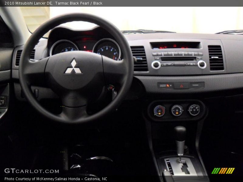 Tarmac Black Pearl / Black 2010 Mitsubishi Lancer DE