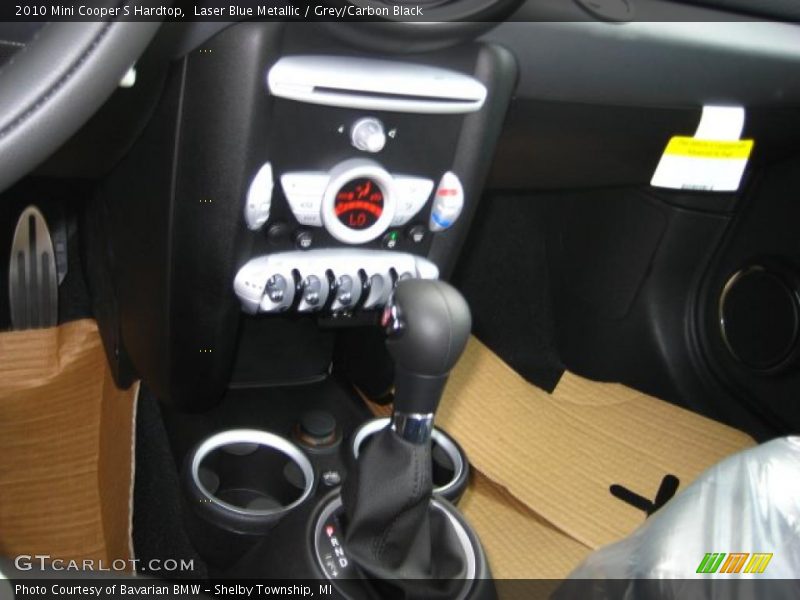 Laser Blue Metallic / Grey/Carbon Black 2010 Mini Cooper S Hardtop