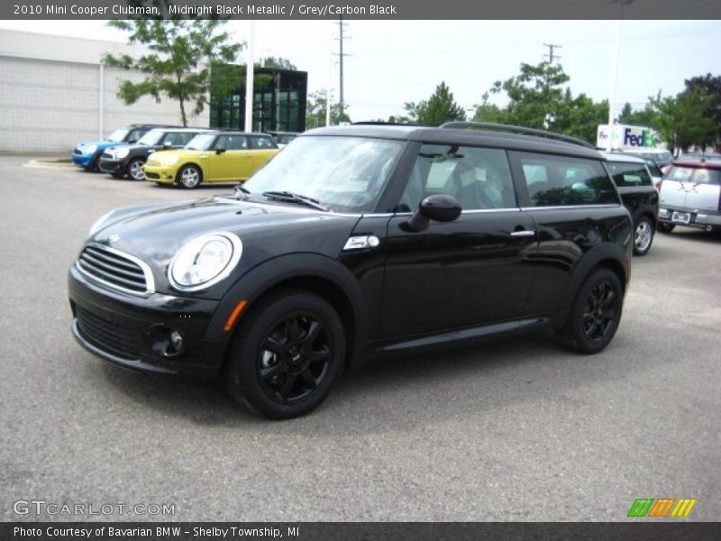 Midnight Black Metallic / Grey/Carbon Black 2010 Mini Cooper Clubman