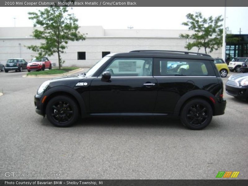 Midnight Black Metallic / Grey/Carbon Black 2010 Mini Cooper Clubman