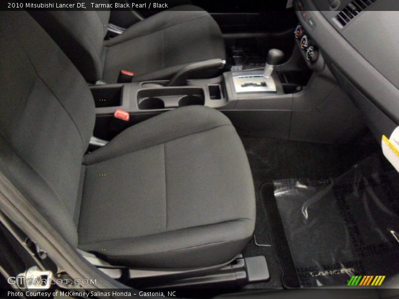 Tarmac Black Pearl / Black 2010 Mitsubishi Lancer DE