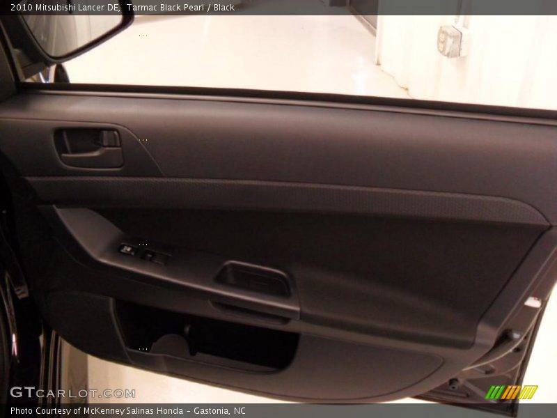 Tarmac Black Pearl / Black 2010 Mitsubishi Lancer DE
