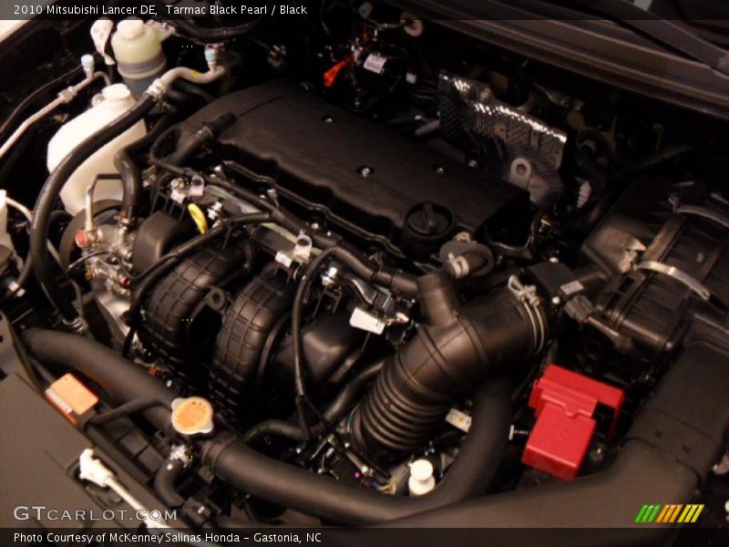 Tarmac Black Pearl / Black 2010 Mitsubishi Lancer DE