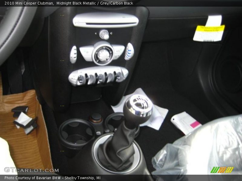 Midnight Black Metallic / Grey/Carbon Black 2010 Mini Cooper Clubman