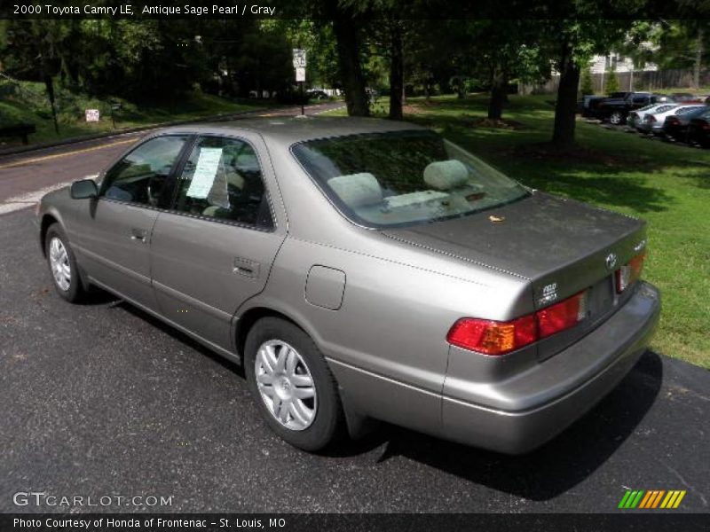 Antique Sage Pearl / Gray 2000 Toyota Camry LE