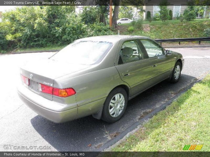 Antique Sage Pearl / Gray 2000 Toyota Camry LE