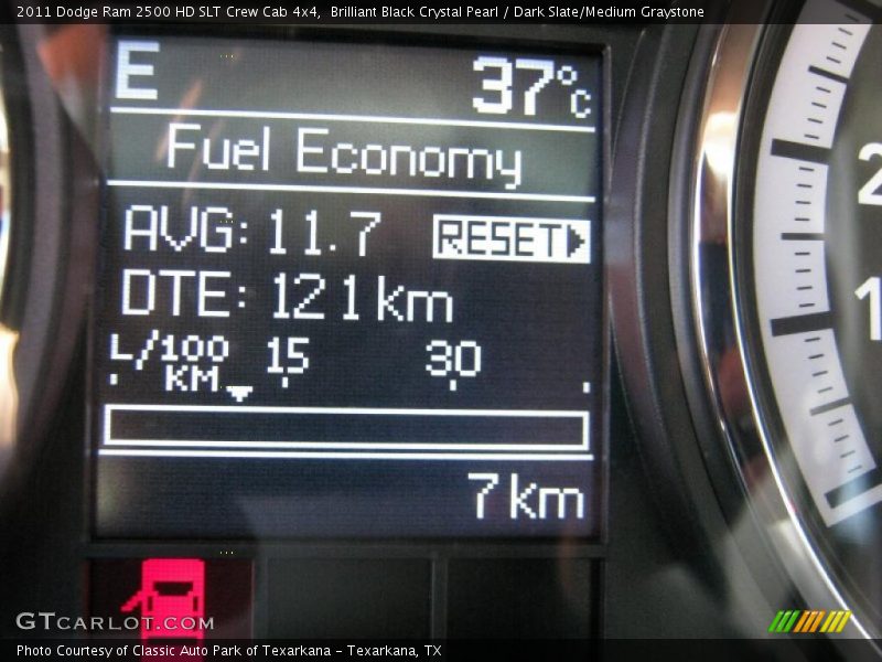 Brilliant Black Crystal Pearl / Dark Slate/Medium Graystone 2011 Dodge Ram 2500 HD SLT Crew Cab 4x4
