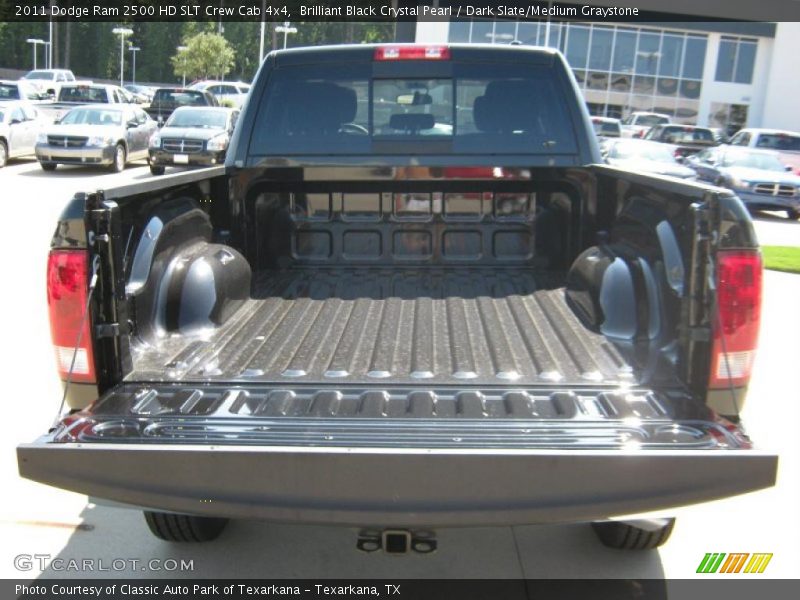 Brilliant Black Crystal Pearl / Dark Slate/Medium Graystone 2011 Dodge Ram 2500 HD SLT Crew Cab 4x4