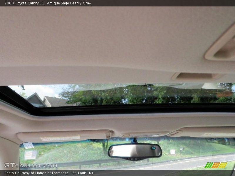 Antique Sage Pearl / Gray 2000 Toyota Camry LE