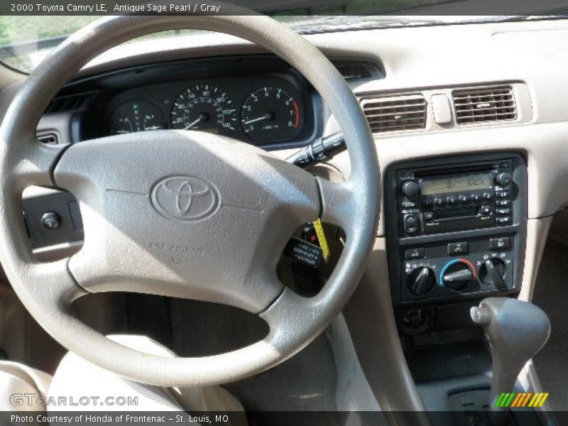 Antique Sage Pearl / Gray 2000 Toyota Camry LE