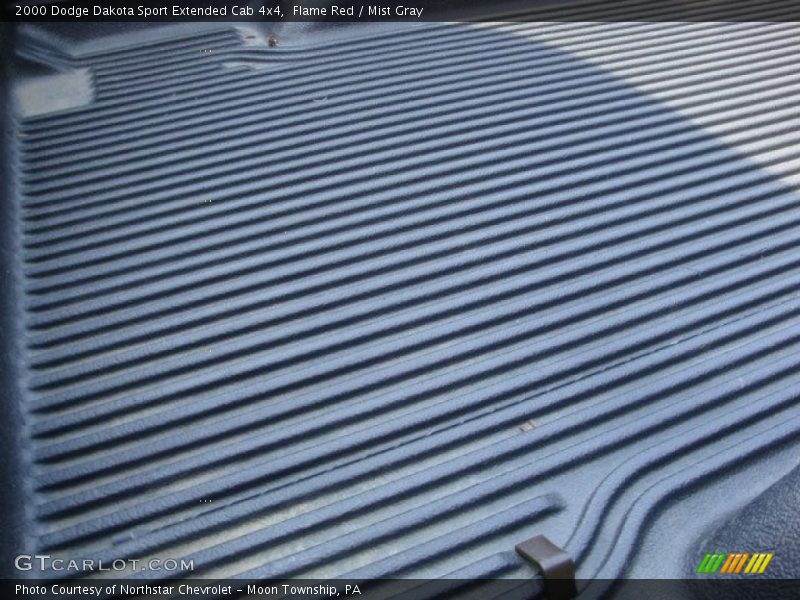Flame Red / Mist Gray 2000 Dodge Dakota Sport Extended Cab 4x4