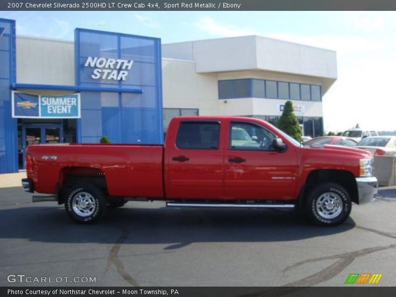 Sport Red Metallic / Ebony 2007 Chevrolet Silverado 2500HD LT Crew Cab 4x4