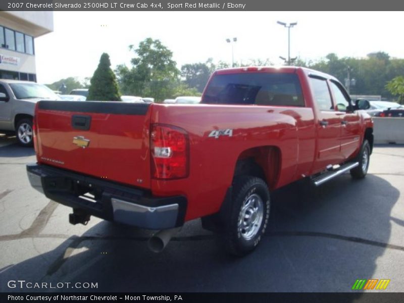 Sport Red Metallic / Ebony 2007 Chevrolet Silverado 2500HD LT Crew Cab 4x4