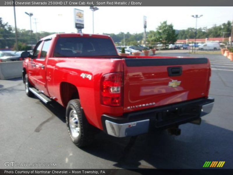 Sport Red Metallic / Ebony 2007 Chevrolet Silverado 2500HD LT Crew Cab 4x4