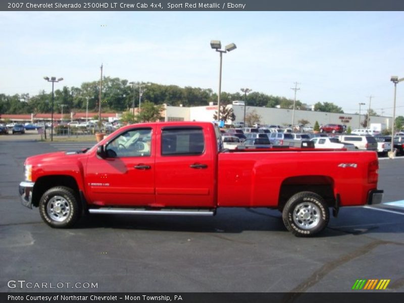 Sport Red Metallic / Ebony 2007 Chevrolet Silverado 2500HD LT Crew Cab 4x4