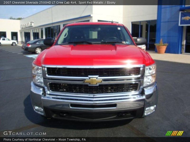 Sport Red Metallic / Ebony 2007 Chevrolet Silverado 2500HD LT Crew Cab 4x4