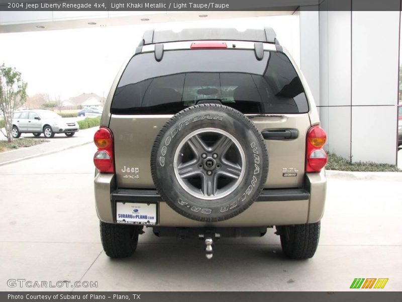 Light Khaki Metallic / Light Taupe/Taupe 2004 Jeep Liberty Renegade 4x4