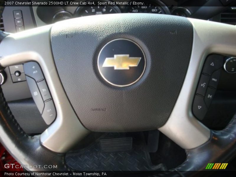 Sport Red Metallic / Ebony 2007 Chevrolet Silverado 2500HD LT Crew Cab 4x4