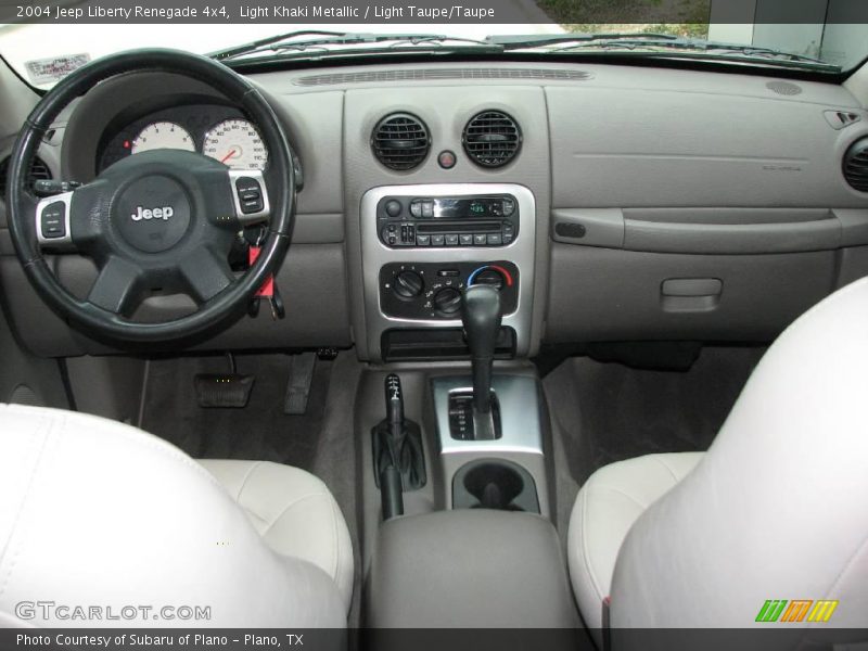 Light Khaki Metallic / Light Taupe/Taupe 2004 Jeep Liberty Renegade 4x4