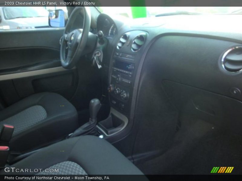 Victory Red / Ebony 2009 Chevrolet HHR LS Panel