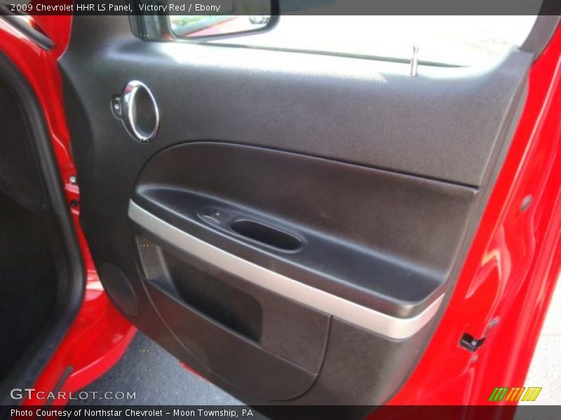 Victory Red / Ebony 2009 Chevrolet HHR LS Panel