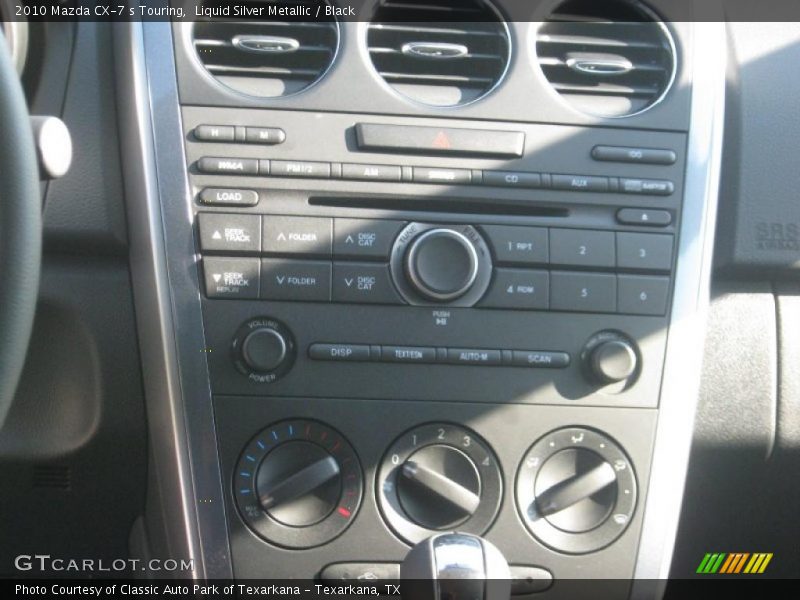 Liquid Silver Metallic / Black 2010 Mazda CX-7 s Touring