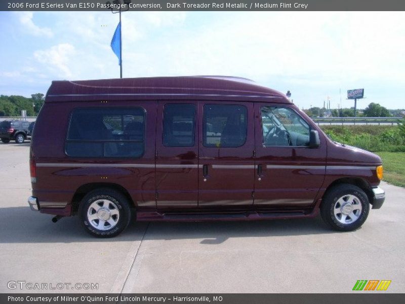 Dark Toreador Red Metallic / Medium Flint Grey 2006 Ford E Series Van E150 Passenger Conversion
