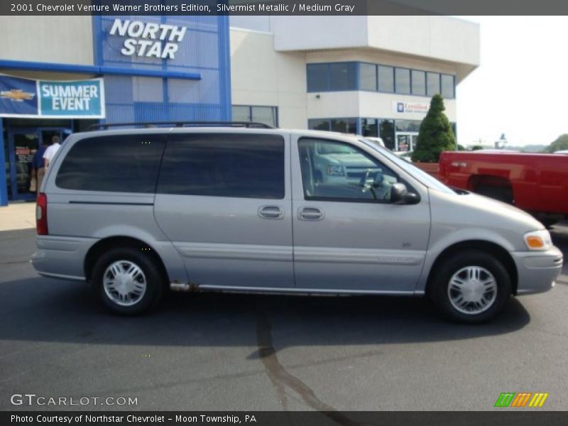 Silvermist Metallic / Medium Gray 2001 Chevrolet Venture Warner Brothers Edition