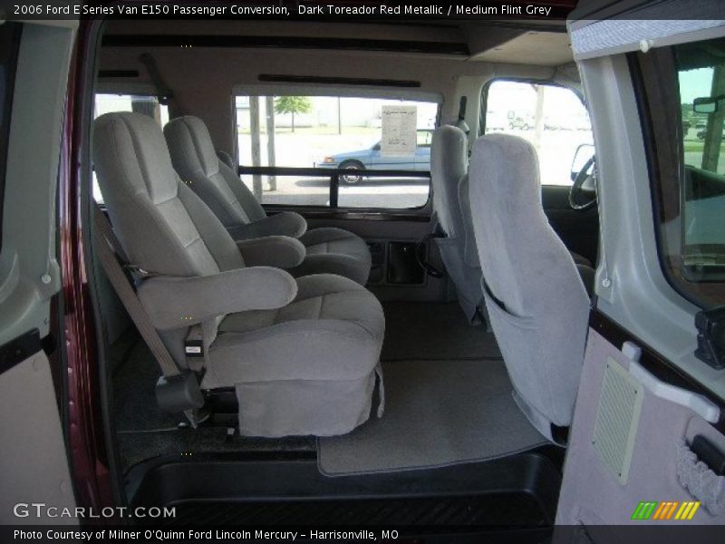 Dark Toreador Red Metallic / Medium Flint Grey 2006 Ford E Series Van E150 Passenger Conversion