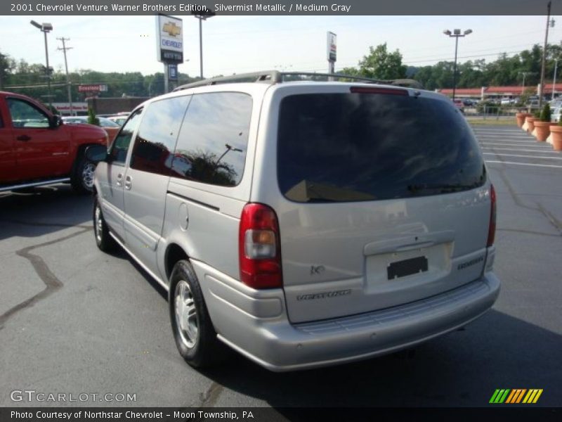 Silvermist Metallic / Medium Gray 2001 Chevrolet Venture Warner Brothers Edition