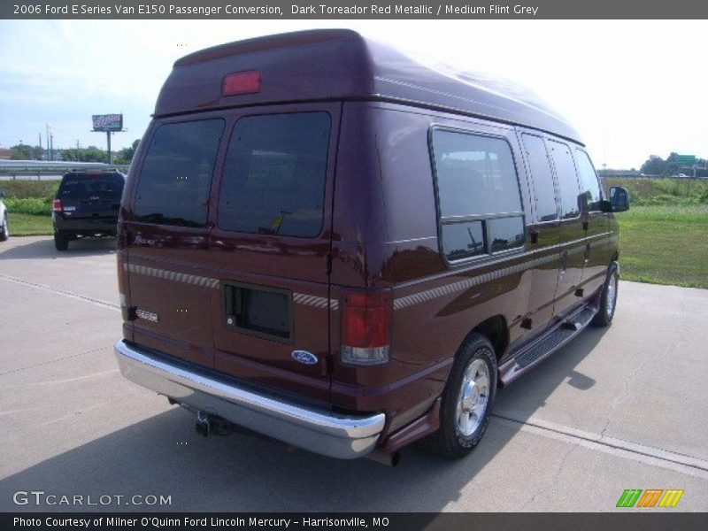 Dark Toreador Red Metallic / Medium Flint Grey 2006 Ford E Series Van E150 Passenger Conversion