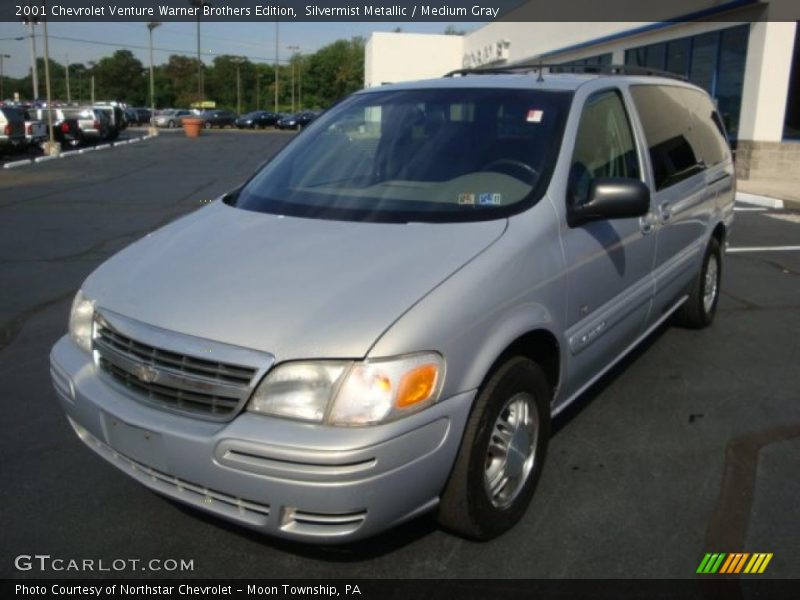 Silvermist Metallic / Medium Gray 2001 Chevrolet Venture Warner Brothers Edition