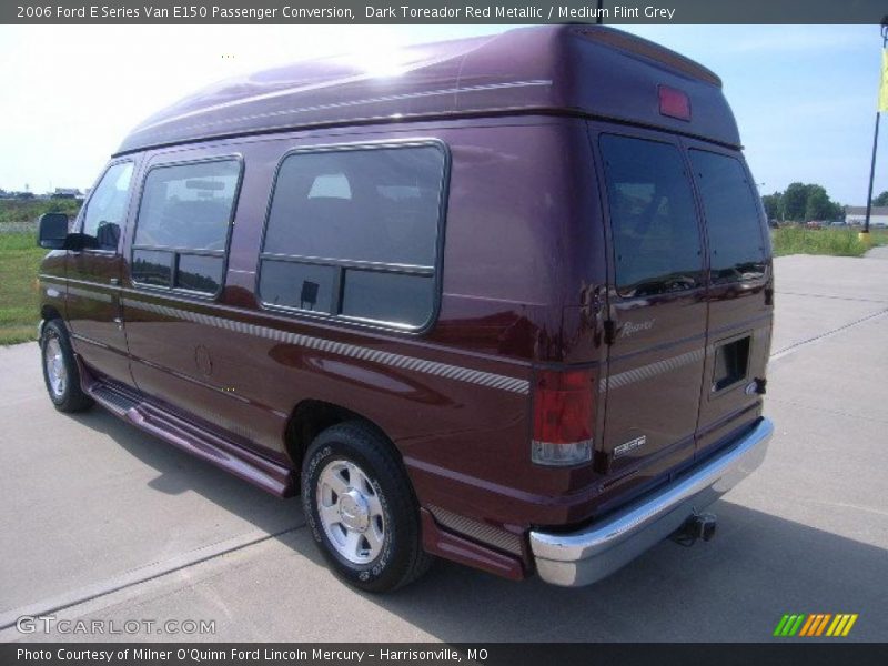 Dark Toreador Red Metallic / Medium Flint Grey 2006 Ford E Series Van E150 Passenger Conversion