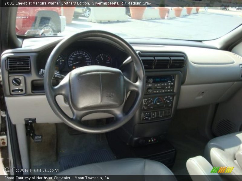 Silvermist Metallic / Medium Gray 2001 Chevrolet Venture Warner Brothers Edition